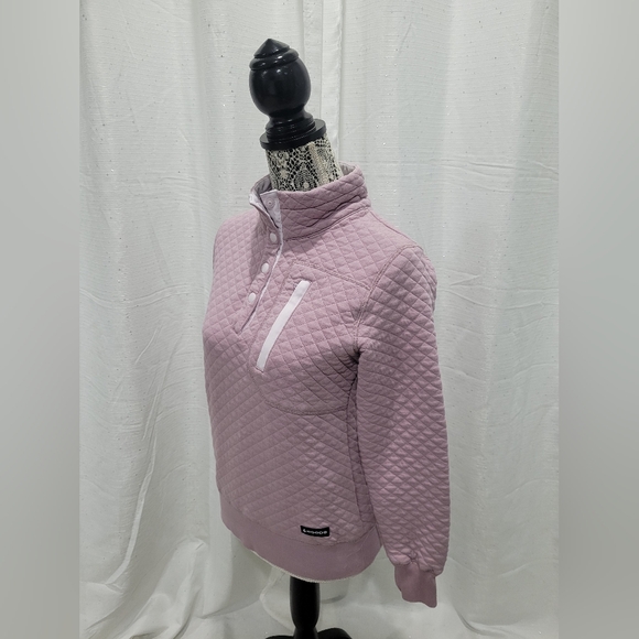 WOODS FARNHAM  WOMEN'S 3/4 SNAP SWEATSHIRT Sz XS - Picture 4 of 10